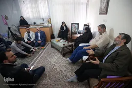 دیدار جمعی از نمایندگان جامعه قرآنی با خانواده شهیدان کشتکار سهی