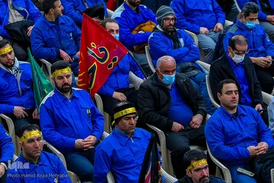 تجمع بزرگ جامعه کارگری و کارفرمائی به مناسبت ایام سالگرد حاج قاسم سلیمانی