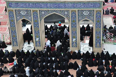 راهپیمایی جاماندگان اربعین حسینی در کاشمر