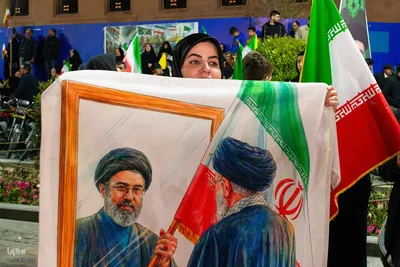 مراسم روضه‌خوانی به مناسبت شهادت رهبر انقلاب اسلامی در اصفهان