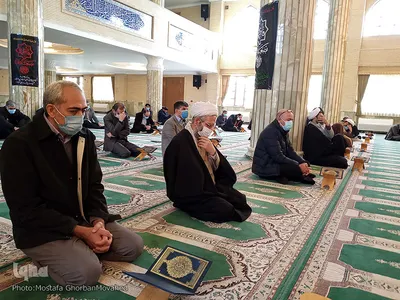 مراسم ختم قرآن به مناسبت ایام شهادت حضرت فاطمه(س) در اهر