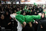 علی‌اصغر‌های اصفهان در آغوش مادران سوگوار