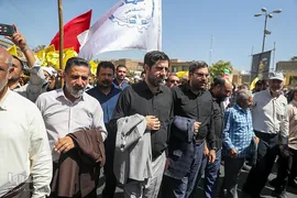 تشییع شهدای حرم شاهچراغ(ع)‎