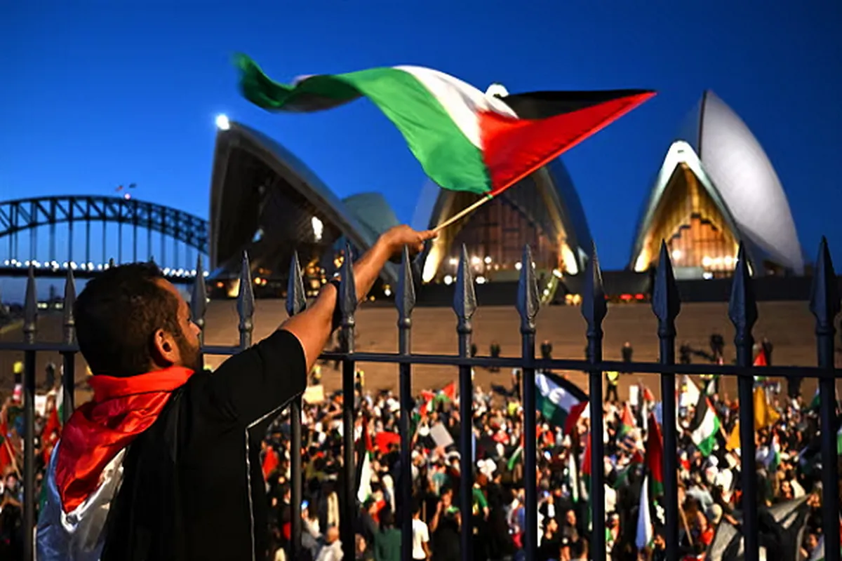Resistance Justified When Palestine Is Occupied: Sydney Rally  