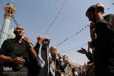 مراسم سوگواری اربعین حسینی در آستان مطهر حضرت شاهچراغ(ع) در شیراز