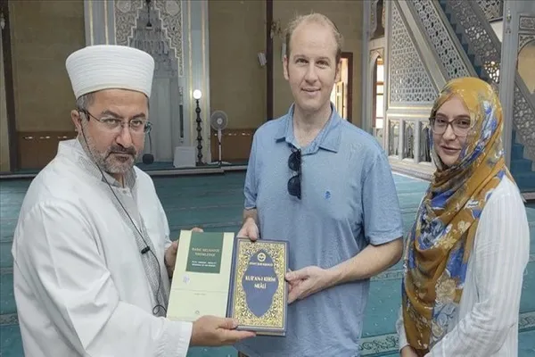 Amerikalı jeoloji mühendisi Adana'da Müslüman oldu
