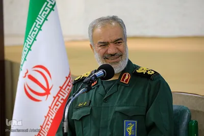 دیدار جانشین فرمانده کل سپاه پاسداران با حجت‌الاسلام عبادی