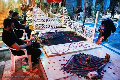 احیا شب بیست و سوم ماه رمضان به میزبانی شهدا