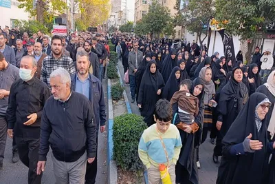 خروش مردم ساری در محکومیت گروه‌های اغتشاشگر و تروریست‌
