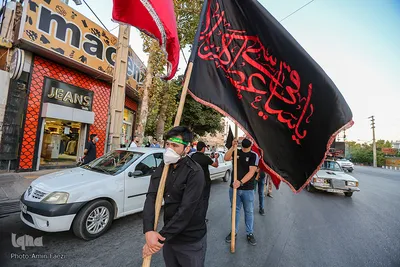 علم گردانی در شیراز‎