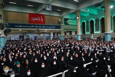 دیدار جمعی از معلمان و فرهنگیان با رهبر معظم انقلاب