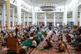 قرائت خطبه غدیردر حرم مطهرشاهچراغ(ع)‎‎