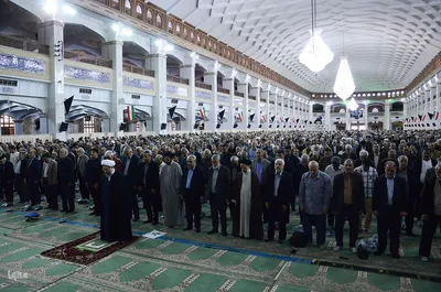 اقامه نماز عید قربان در تبریز