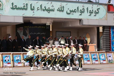صبحگاه مشترک هفته ناجا ـ اراک