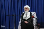 دیدار جمعی از مدیران استان همدان با آیت‌الله «نوری همدانی»