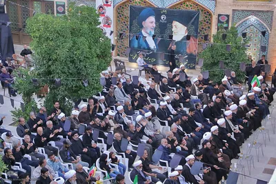 مراسم عزاداری سومین روز از شهادت حضرت اباعبدالله الحسین(ع) در شیراز