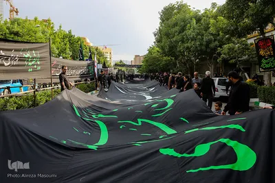 اجتماع دسته عزاداران علوی در مشهد