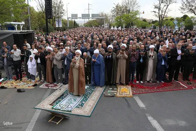 نماز عید فطر در قزوین‎
