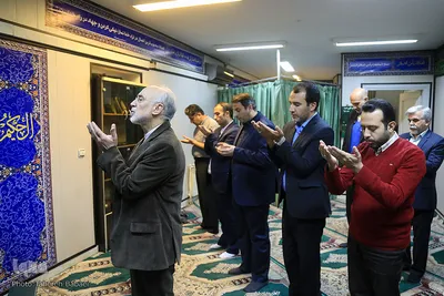 بازدید علی‌اکبر صالحی، معاون رئیس‌جمهور و رئیس سازمان انرژی اتمی کشور از ایکنا