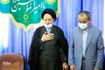 دیدار عیدانه مردم و مسئولان با نماینده ولی فقیه در خراسان‌جنوبی