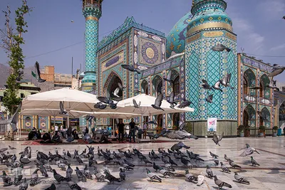 Koranlesung findet täglich im Mausoleum von Imam Zadeh Saleh statt