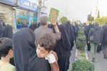 خروش مردم ساری در محکومیت گروه‌های اغتشاشگر و تروریست‌