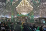 گل آرایی و گل باران مضجع شریف حضرت شاهچراغ(ع)‎‎