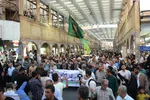 
استقبال مردم اهواز از خدام حرم مطهر رضوی
