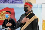 اهتزاز پرچم حسینی در شهرکرد