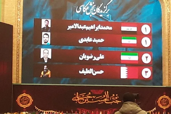 تجلیل از برترین‌های هشتمین جایزه جهانی اربعین + عکس