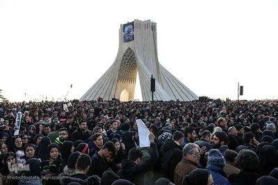 تشییع پیکر شهید قاسم سلیمانی در تهران