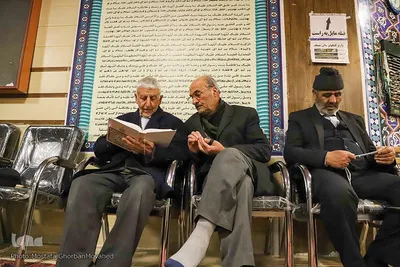 مراسم جزء خوانی قرآن در اهر