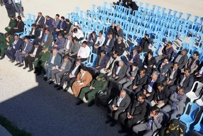 برپایی بیمارستان صحرایی در شهرستان رومشکان