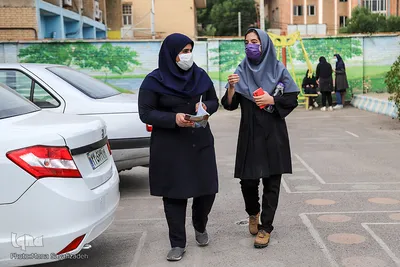 حال و هوای مدارس اهواز پس از بازگشایی