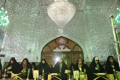 مراسم غبارروبی و محفل انس با قرآن در آستان امامزاده صالح (ع)