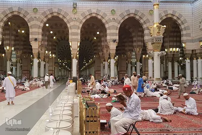 مدینه منوره در ایام حج ۹۸