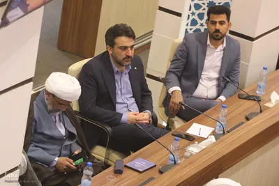 آیین رونمایی از نرم افزار آثار علامه مجاهد آیت الله العظمی سیدعبدالحسین نجفی لاری