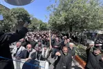 تشییع پیکر شهید قهرمانی
