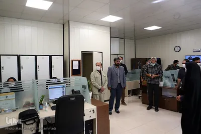 بازدید محمدحسن نامی، رییس سازمان مدیریت بحران کشور از ایکنا