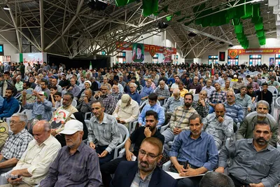 آیین گرامیداشت نخستین سالگرد شهادت سردار حسین سلامی در اصفهان