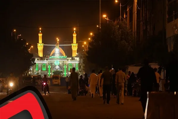 احیای شب بیست‌وسوم در بین‌الحرمین + عکس