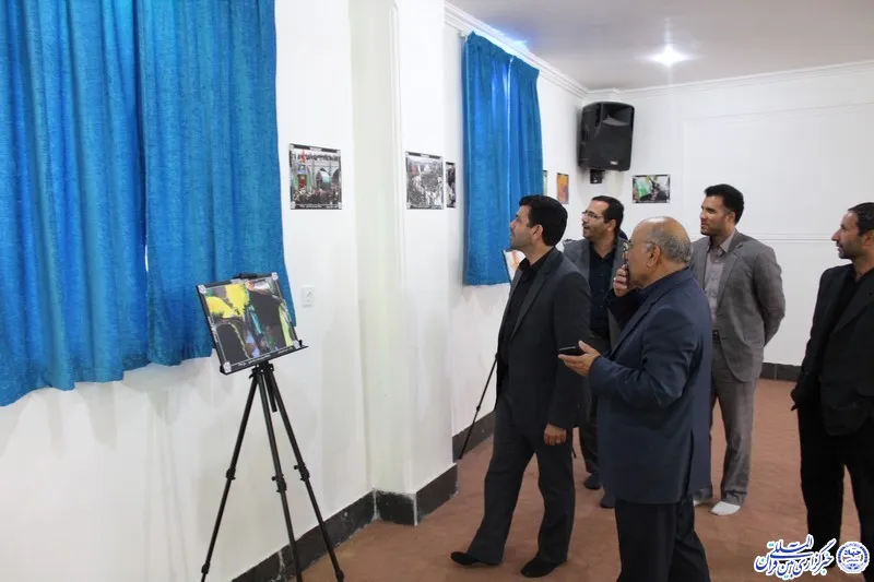 خلق نهضت عاشورایی در نمایشگاه «سرخ و سیاه به رنگ عشق»