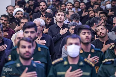 مراسم سوگواری شهادت حضرت رقیه(س) و گرامی‌داشت هفتمین روز شهادت شهدای حرم حضرت احمدبن موسی(ع) در شیراز