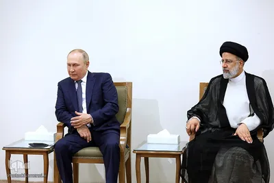 دیدار ولادیمیر پوتین، رئیس‌جمهور روسیه با آیت الله خامنه ای، رهبر معظم انقلاب