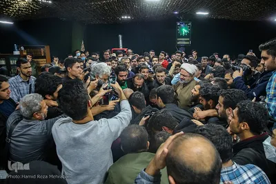 وداع با پیکر شهید «آرمان علی‌وردی» در معراج شهدای تهران