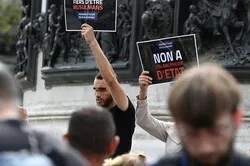 Une manifestation à Paris en soutien à Hassan Iquioussen