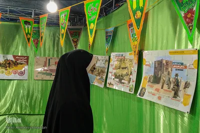 برپایی موکب ولایت به مناسبت عید غدیر در شیراز