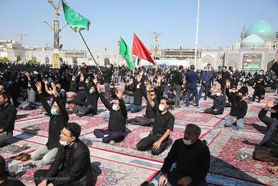 عزاداری ۲۸ صفر در حرم امام رضا(ع)
