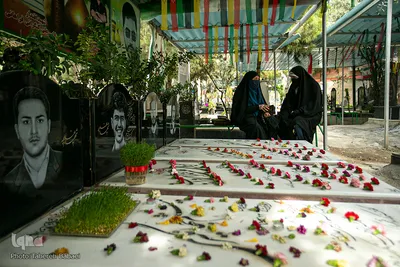 آخرین پنجشنبه سال کرونایی در بهشت زهرا