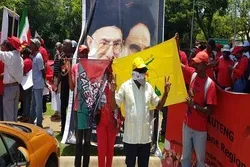 Anti-US-Demo in Pretoria